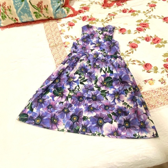 Dolce Gabbana anemone silk dress - Picture 2 of 12